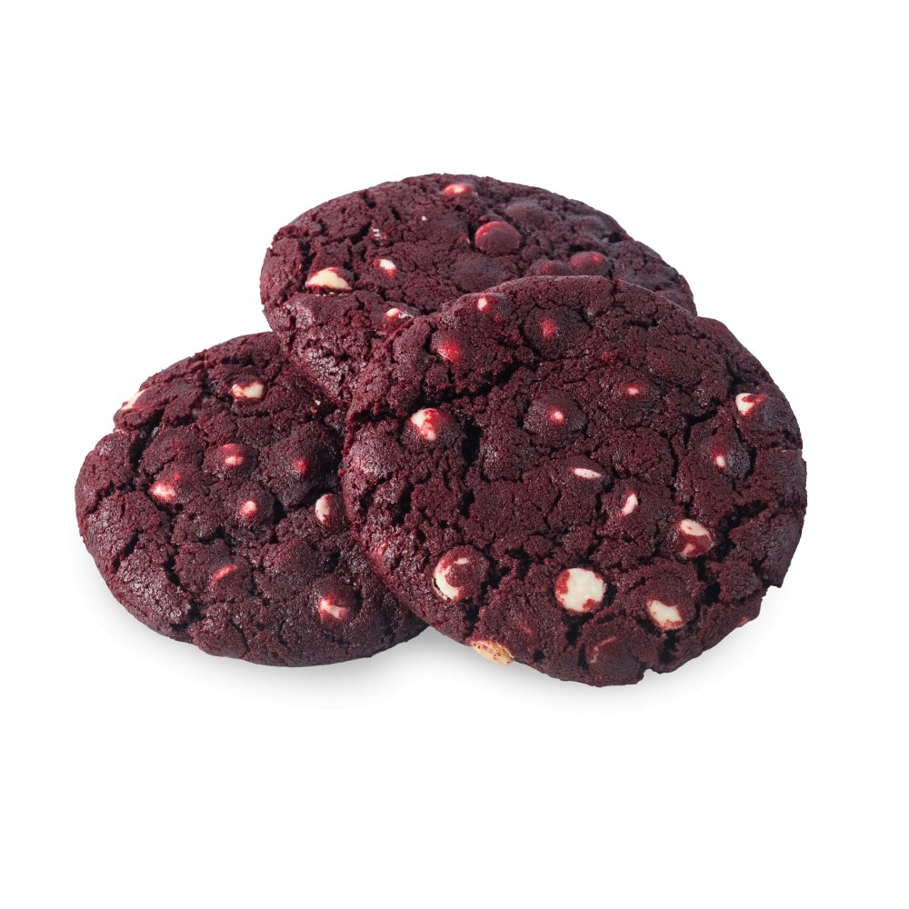 Cookies Red Velvet congelado — Leve Sabor