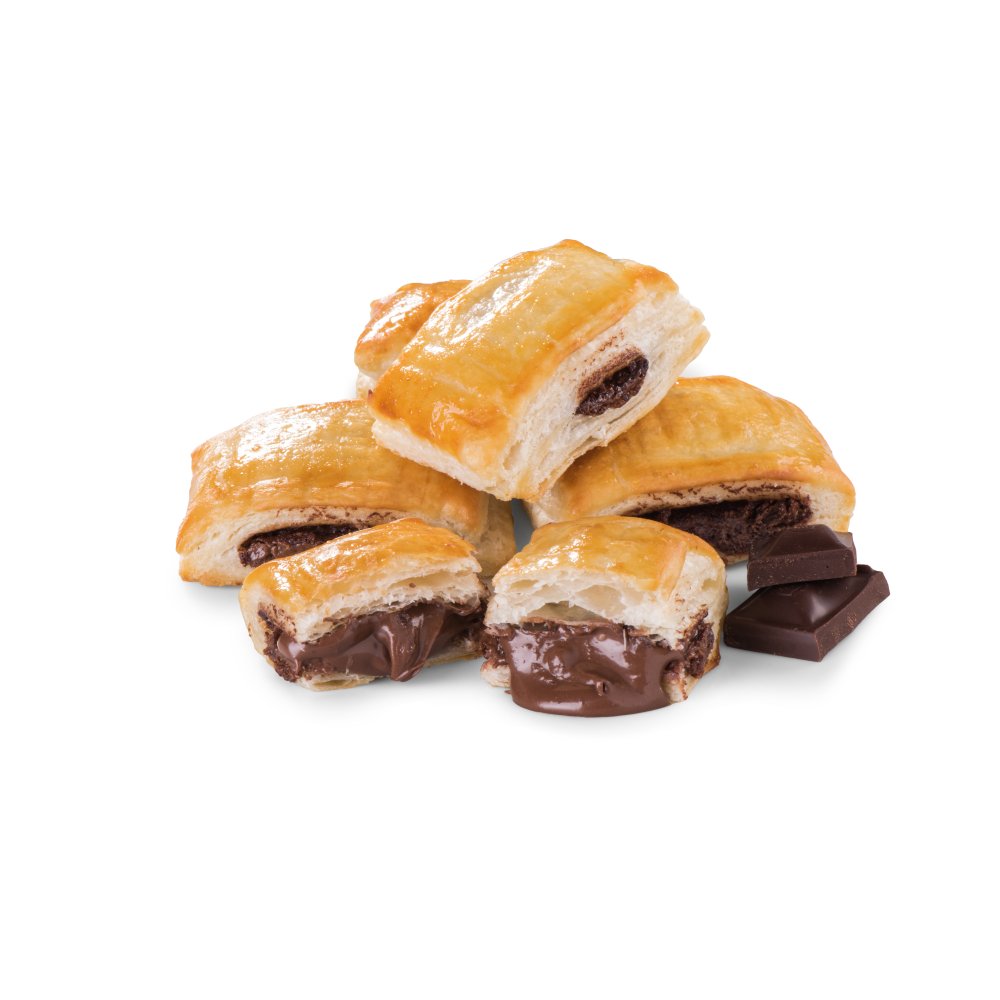Mini Folhado de Chocolate