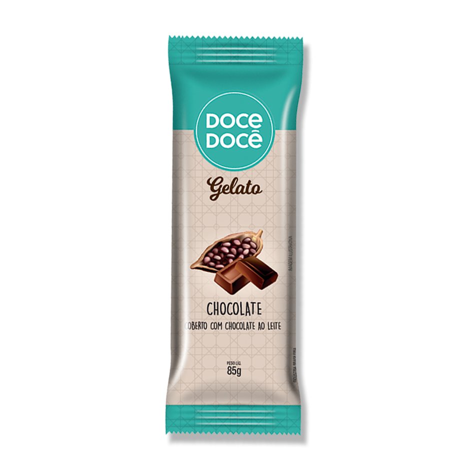 Picolé de Chocolate C/Cob Chocolate Ao Leite 2,5Kg 30Un Doce Do congelado — Leve Sabor