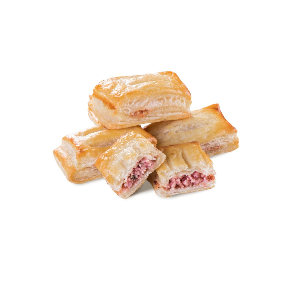 Mini Folhado de Calabresa congelado — Leve Sabor