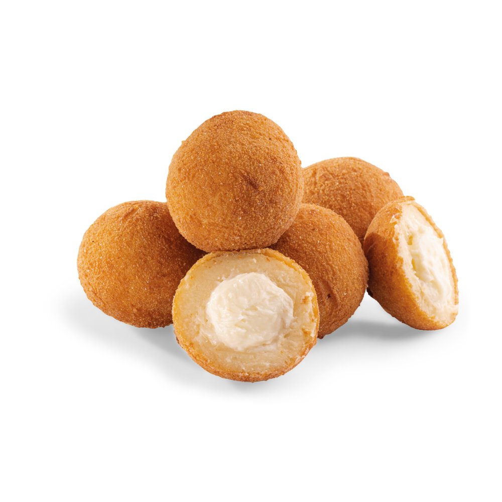 Mini Bolinha de Queijo congelado — Leve Sabor